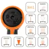 Giraffe Tools AW505/8 Retractable Garden Hose Reel 5/8" x 115+5 ft, Heavy Duty Wall Mounted Water Hose Reel Automatic Rewind 2