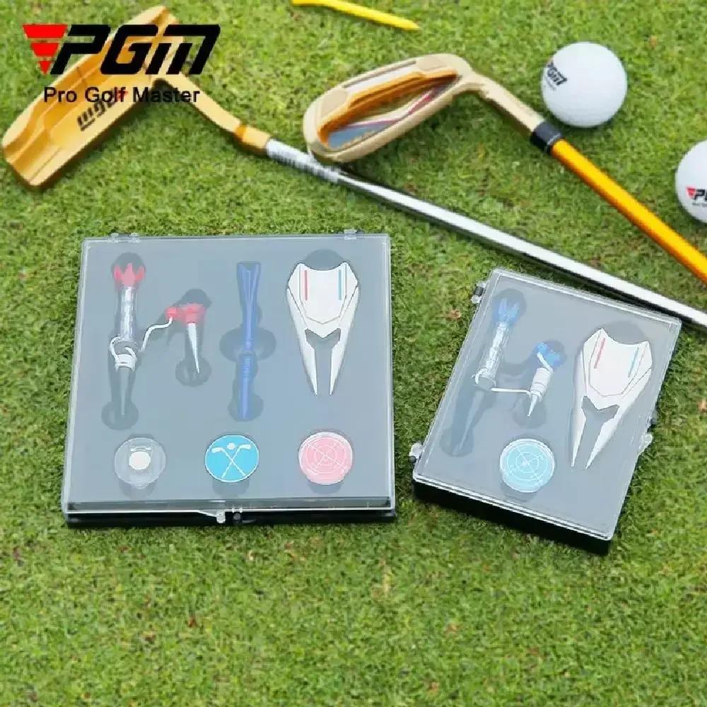 Golf Pedestal, Cap Clip Marker with Magnetic Clip, Green Fork, Golf Gift Three/five Set, Accessories