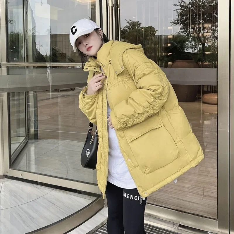 Рисунок 5 - Новинка 2024, женское пуховое пальто из хлопка