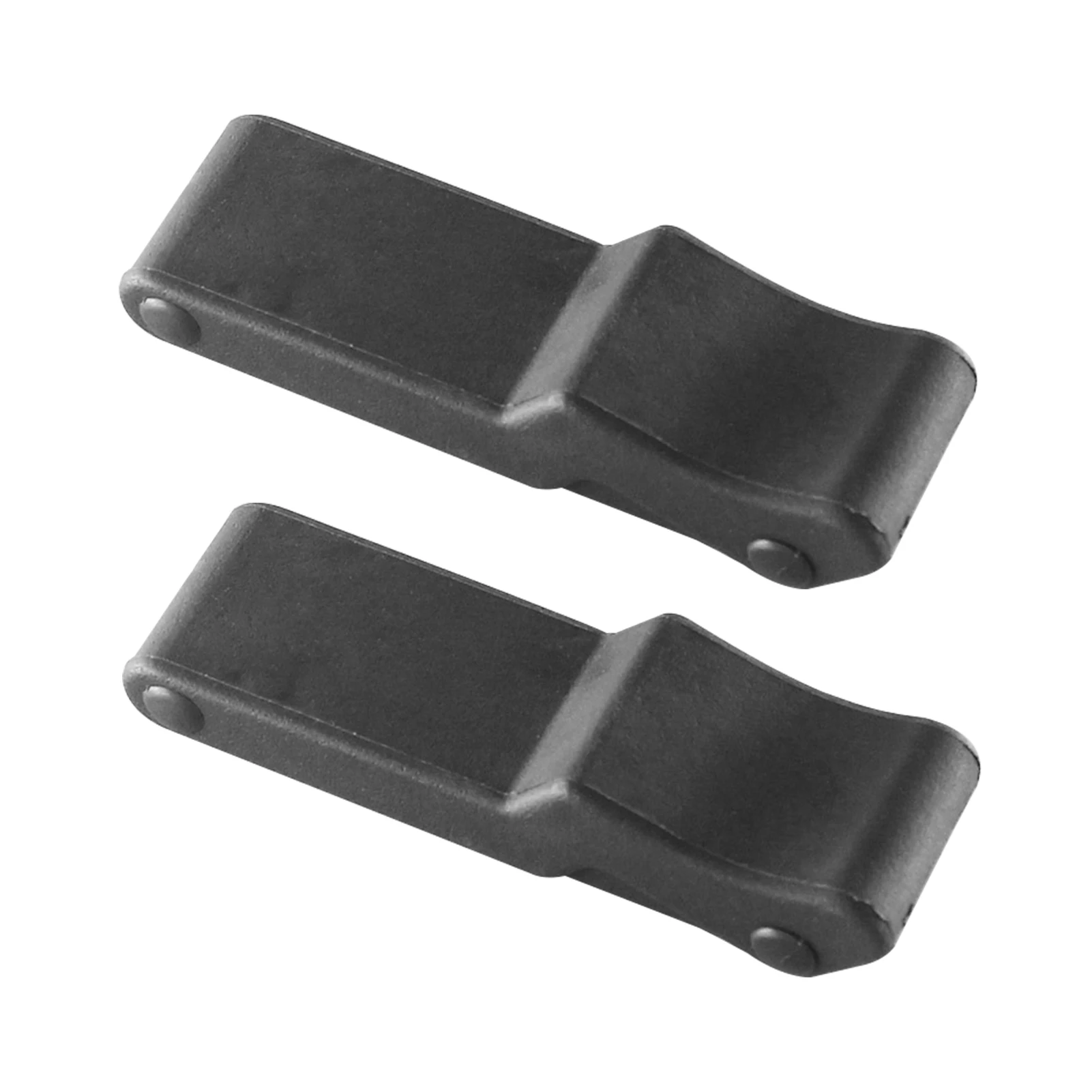 2pcs Hasp Shock Absorbing Door Draw Latch With Keeper Flexible Rubber