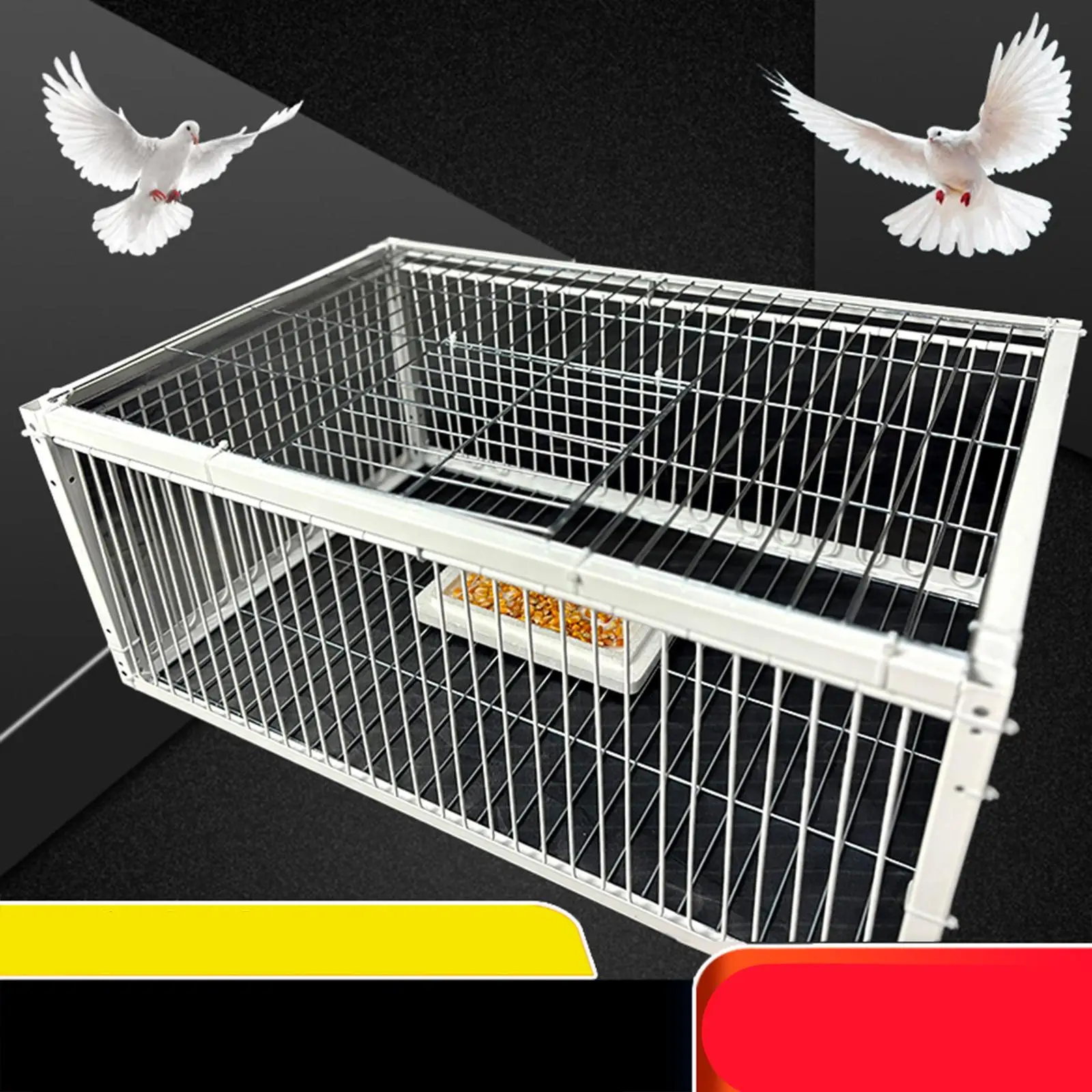Automatic Pigeon Cage Thickened EscapeProof Pigeon Coop Chicken Cage for Racing Pigeons Farms Garages Gardens Bird Supplies