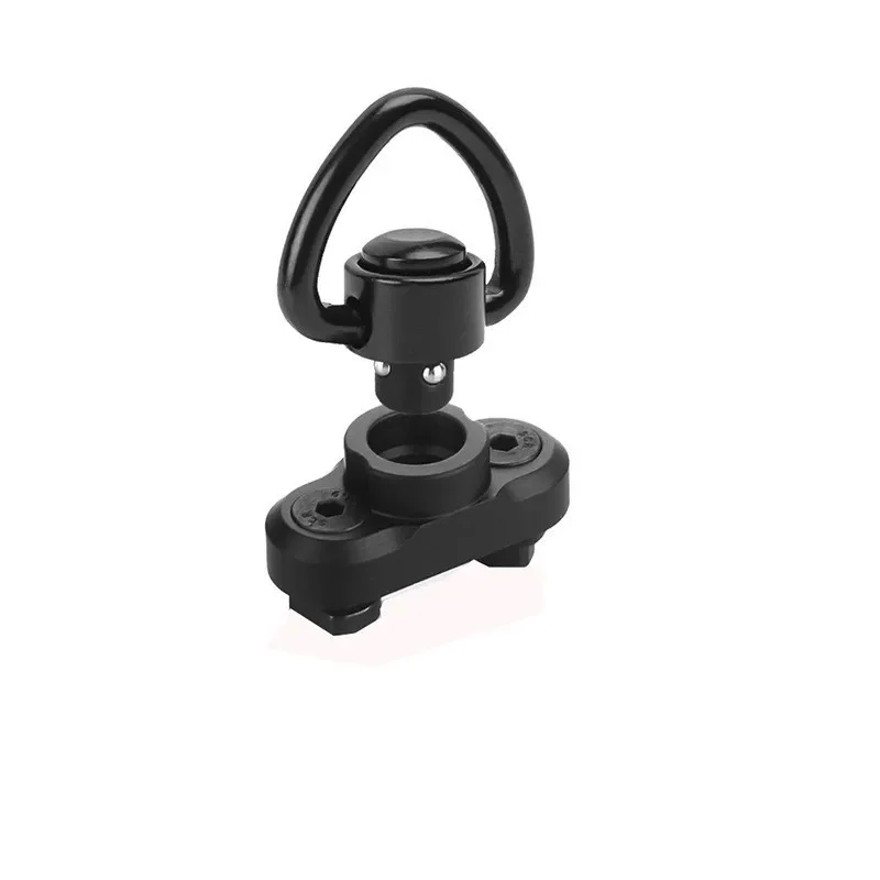 Tactical Rifle Sling Swivel Ring Quick Release QD Sling Buckle 1.25" Loop 20mm Rail Mlok Base Mount for Handguard Accessories