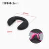 5 Pair Insert Nose Pad For Glasses Eyeglasses Push In Silicone Repair Accessory Child Kids U Shape Anti Slip Soft Black Blue Red 5