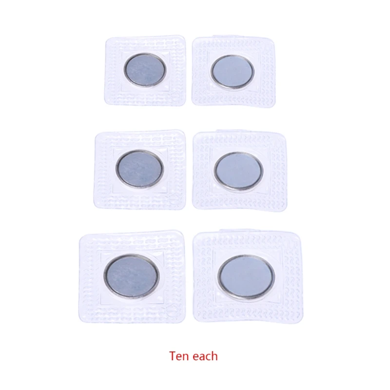 Y1UB 10 Sets Invisible Sew Magnet Fastener For Handbag Clothing 5