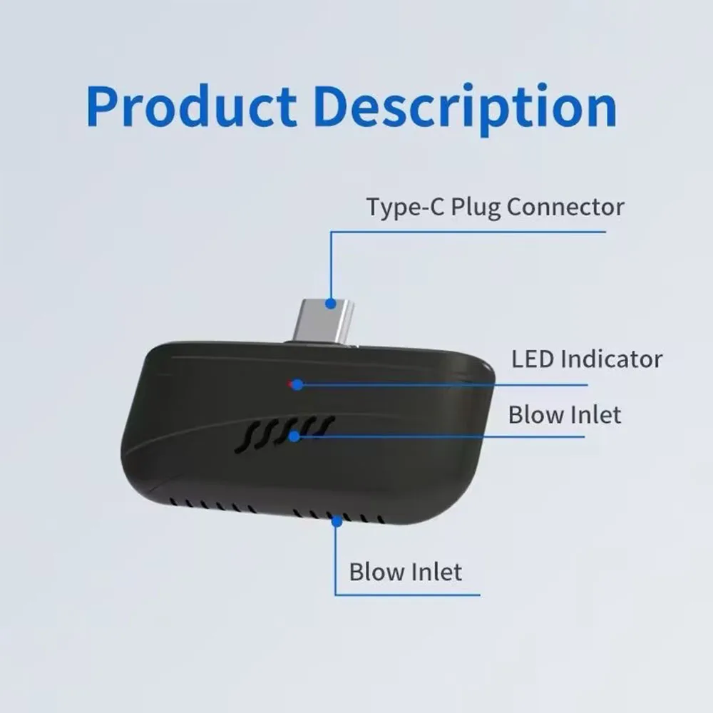 Portable Breathalyzer Mini Alcohol Detector Automatic Breath Alcohol Test Tool Portable alcohol detector automatic tester