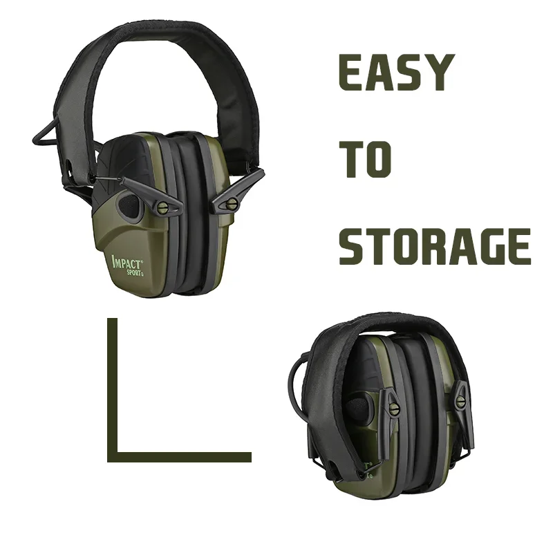 Electronic Earmuffs Tactical Headset Noise Cancelling Headphones Original Tactical Electronic Shooting Earmuff Outdoor Sports