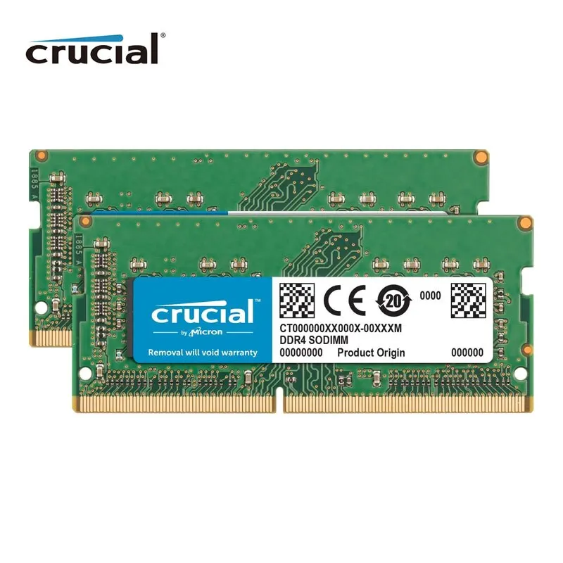 Laptop Ram Memory Crucial RAM 8GB 16GB DDR4 3200MHz CL22 1.2V Laptop Memory