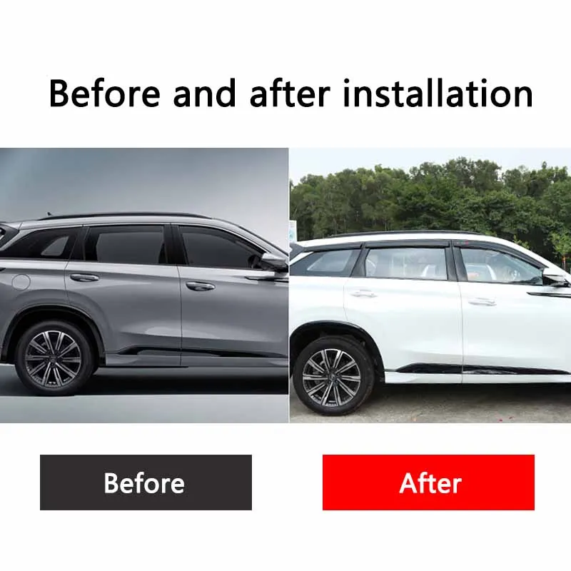 For Changan CS75 Plus-Window weather shield exterior accessories external accessories