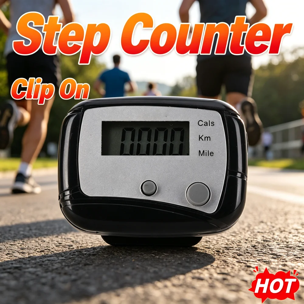 Compact Clip-On Fitness Tracker