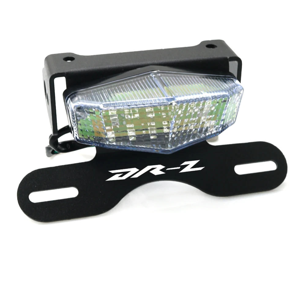 Di Coda Del Motociclo Ordinato Fender Eliminator Registrazione License Plate Holder Luce Del Led Per Suzuki Drz 400 S 400Sm Dr-Z 400 Drz400 Rosso