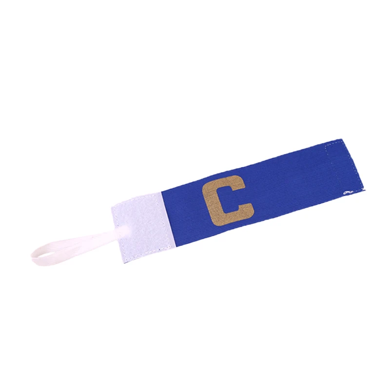 1 Pcs Kids Football Match Captain C Word Mark Armband Paste Team Leader C Word Nylon Adjustable Anti Slip Tape For Children