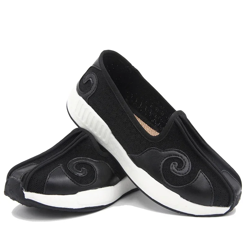 Kung fu Shoes Tai chi Wing Chun Chinese Traditional Martial arts Sports Sneakers Wudang Taoist manual cotten fabric breathable