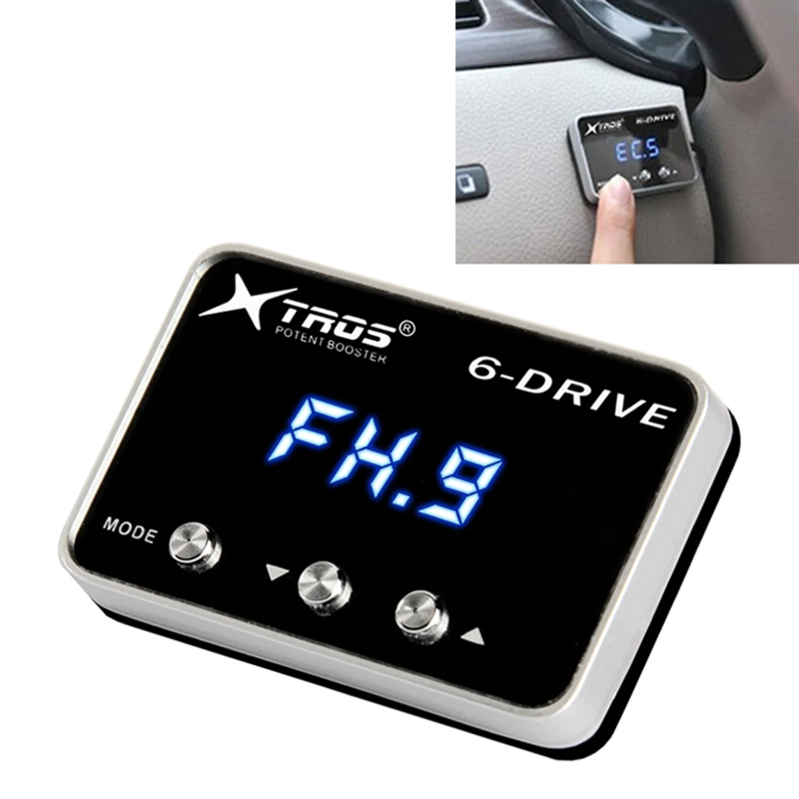 for Jeep Wrangler JK 2007-TROS TS-6Drive Potent Booster Electronic Throttle Controller for Transmission Automobile
