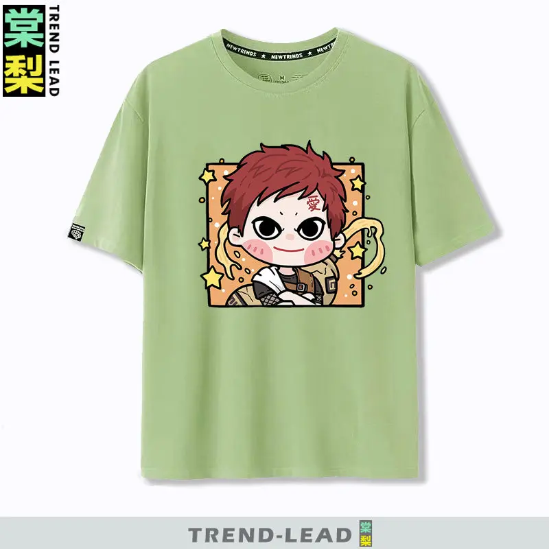 Kids' Trendy Naruto Cartoon Character Short Sleeve T-Shirt