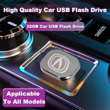 

32GB Car USB Flash Drive for Geely Ic Panda Ck Emgrand Ec7 Mk Gc7 X7 Sport Car Accessories