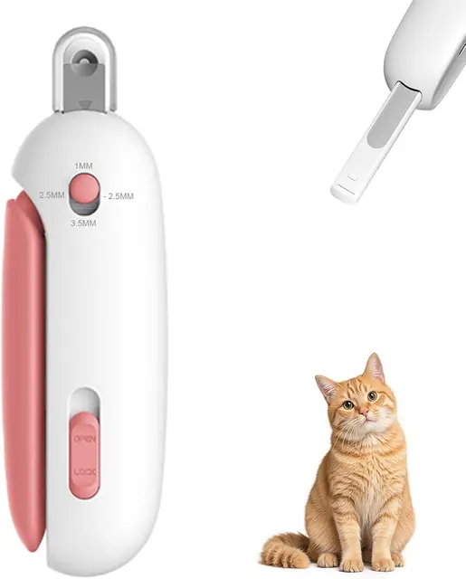 Pet Nail Clippers with Safety Guard