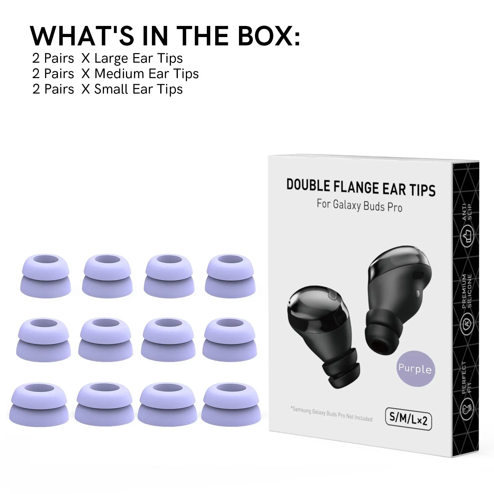 ตัวเลือกสินค้า ซิลิโคนกันตก 2 ชั้น สำหรับ Galaxy Buds Pro