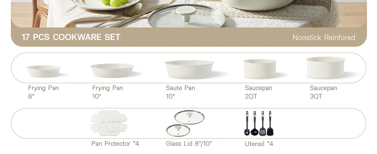 Induction Kitchen Cookware Sets Non Stick