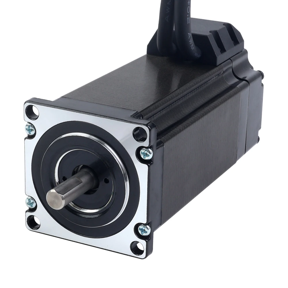 STEPPERONLINE 4 Axis Nema 23 Closed Loop Stepper Motor 3Nm and Hybrid Servo Stepping Driver & 500W 48V Power Supply CNC Kit