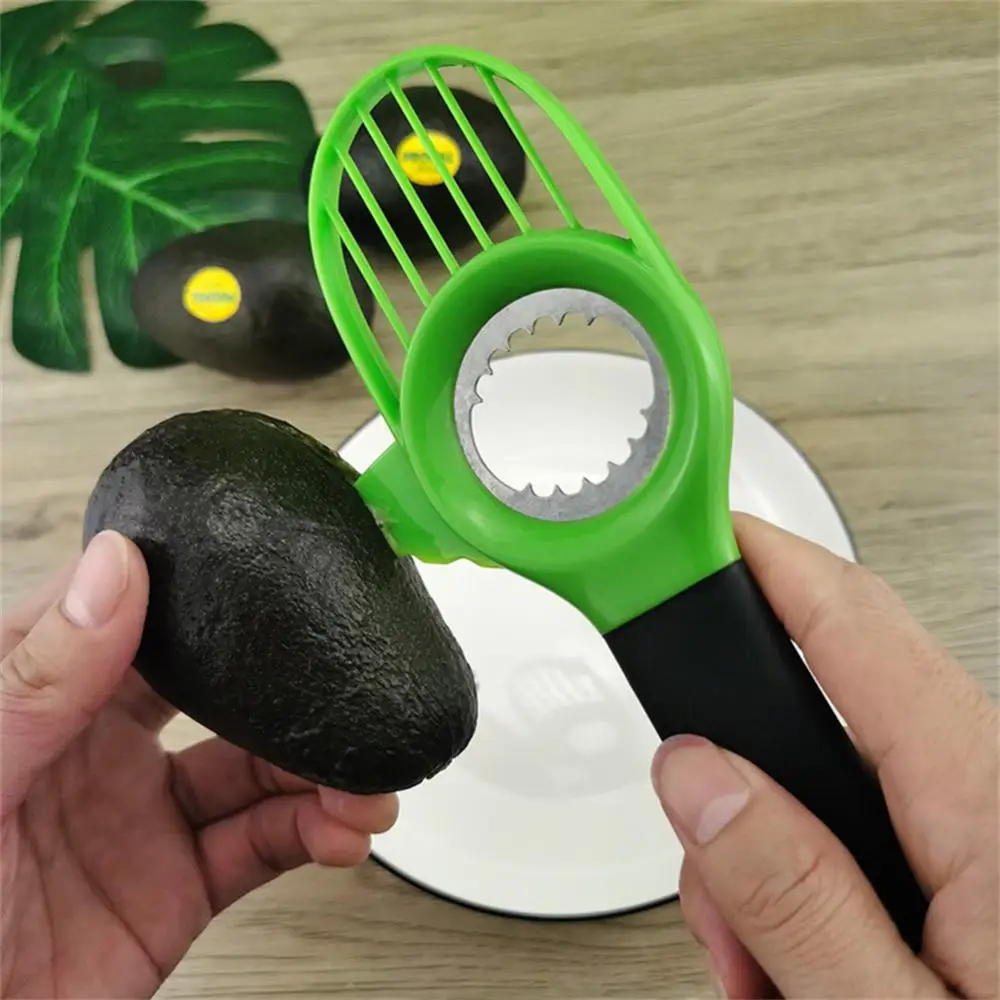 OXO Good Grips 3-in-1 Avocado Slicer, White/Black