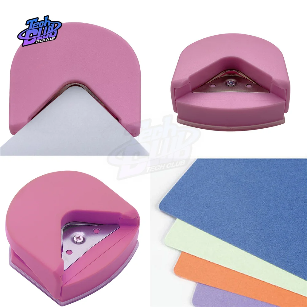 Paper Cutter DIY Die Cut Machine Card Rounded Cutter Corner Rounder Paper Hole Trimmer Angle Punch Photo Die Cutter Scrapbook Gift Office DIY Craft HandTool