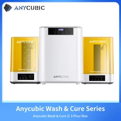 ANYCUBIC Wash & Cure 3/ 3 Plus/ Plus/ Max Model Curing and Washing Machine For SLA LCD DLP Resin 3D Printer For Photon Series
