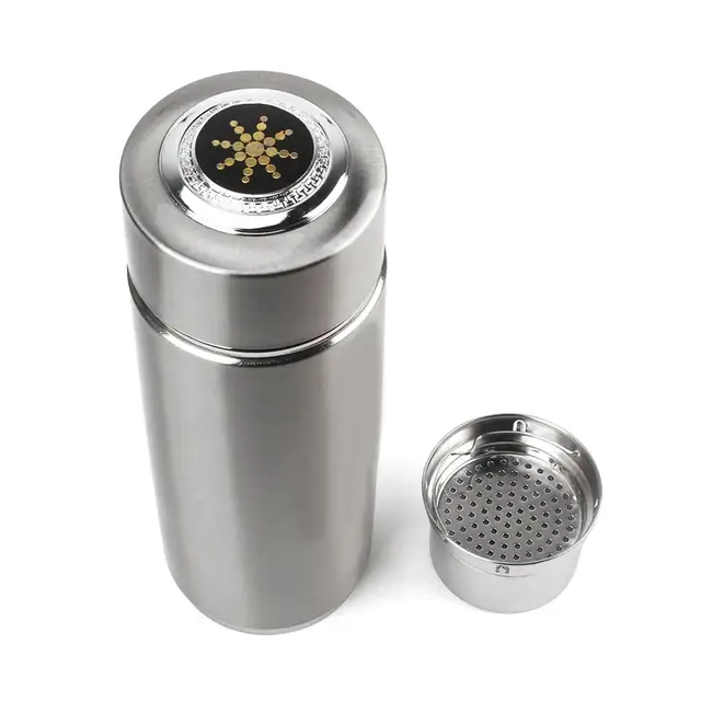 400ml Stainless Steel Quantum Alkaline Filtered Water Cup Balance Bio Energy Nanos Ionizer Flask Bottle Electrolytic Energy Cup 400ml Stainless Steel Quantum Alkaline Filtered Water Cup Balance Bio Energy Nanos Ionizer Flask Bottle Electrolytic Energy Cup