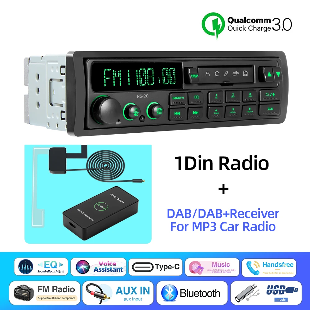 With DAB Receiver