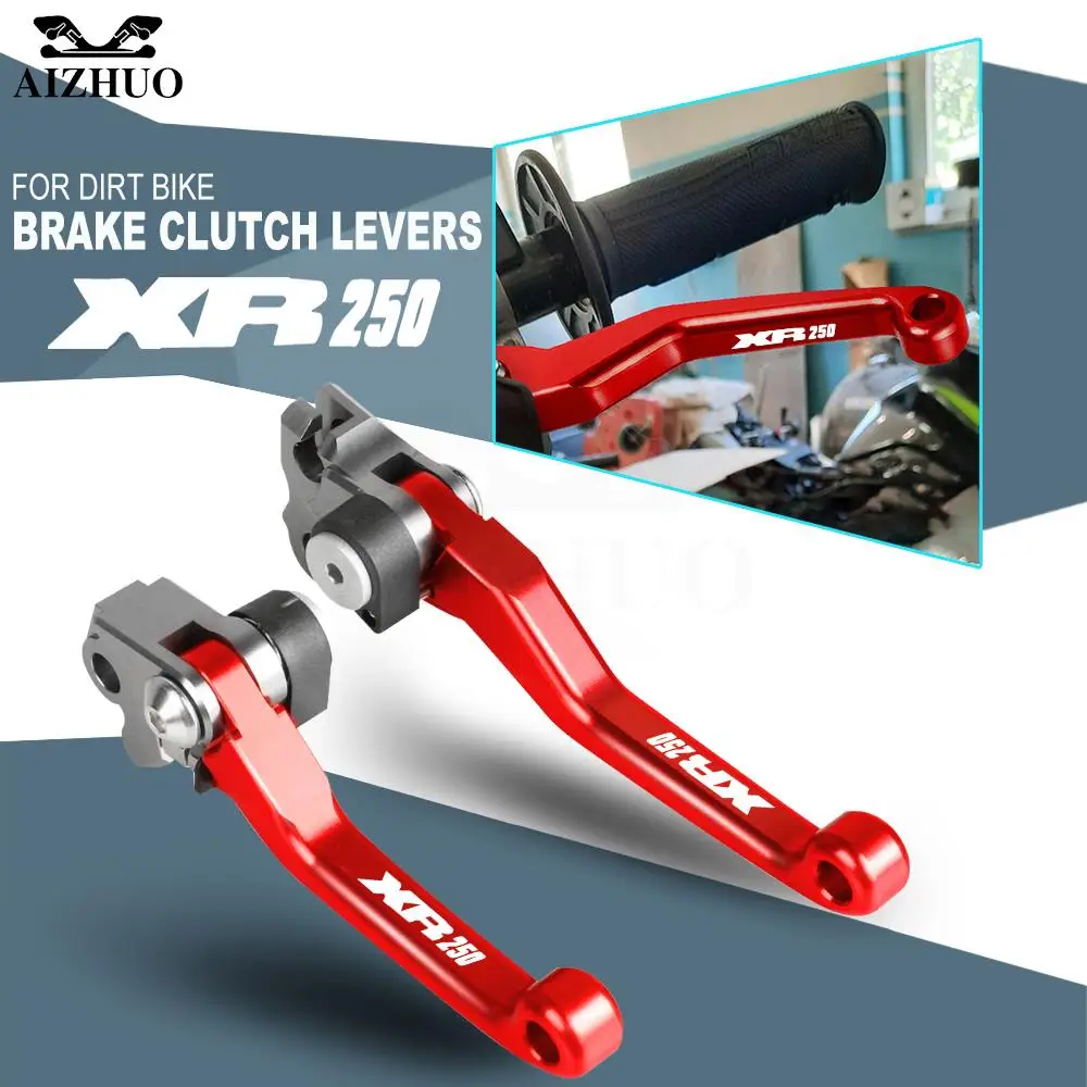 

Motocross Pivot Handle Lever Dirt Bike Brake Clutch Levers For Honda XR250 MOTARD BAJA 1995-2007 2006 2005 2004 2003 2002 XR 250