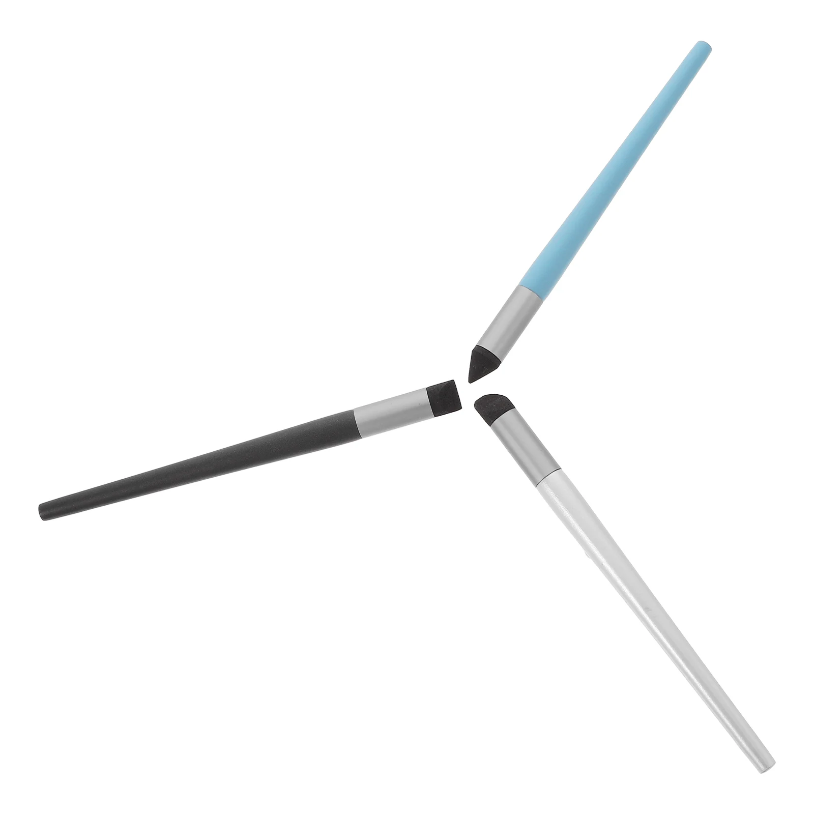 3PCS Blending Sponge Pen For Oil Pastel Washable Sketch Rubbing Brush Reusable Drawing Art Blenders Detail Tools Artist Supplies