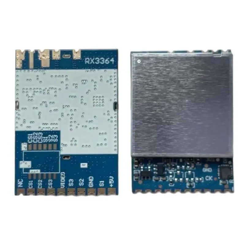 N82R 2PCS 3.3G FPV VTX 모듈 RX3364 무선 모듈 아날로그 무선 FPV 오디오 비디오 전송 수신기 모듈