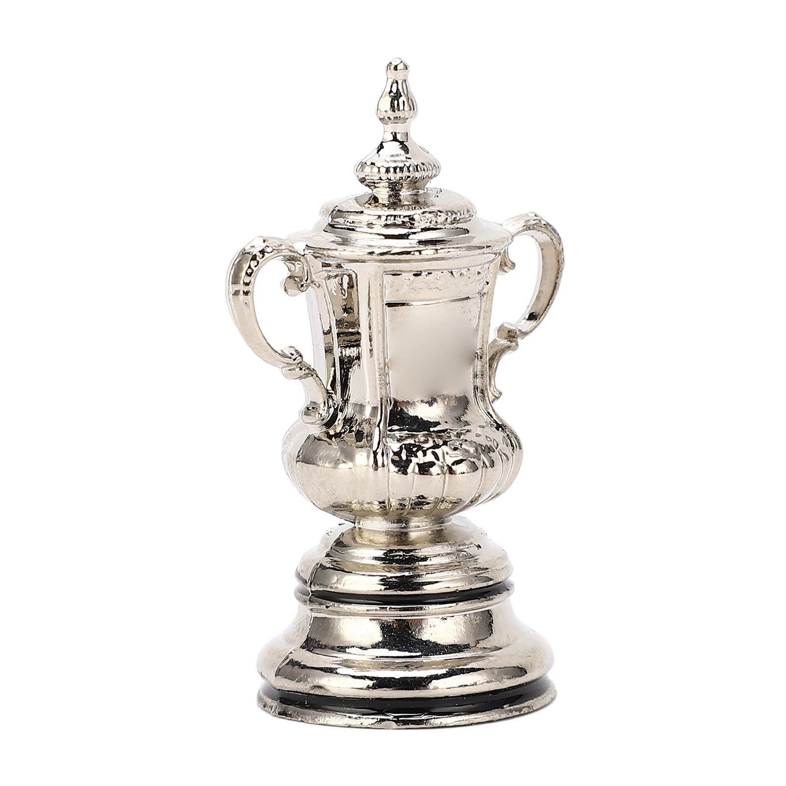 Miniature Soccer Game Cup - High Simulation Metal Football League Decor Ornament