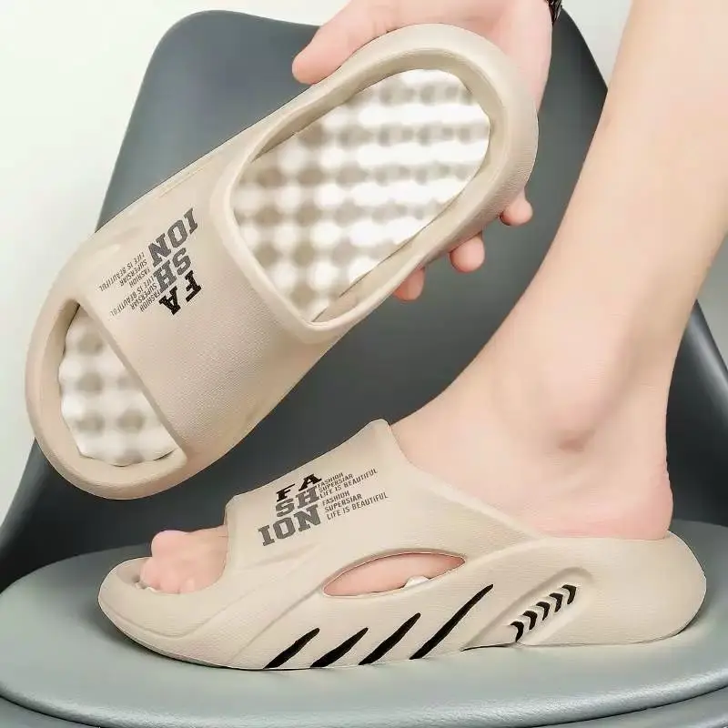 Summer Men Women Slippers Indoor Outdoor Sandals Beach EVA Soft Sole Anti-slip Flip-flops Bathroom Sandals For Xiaomi