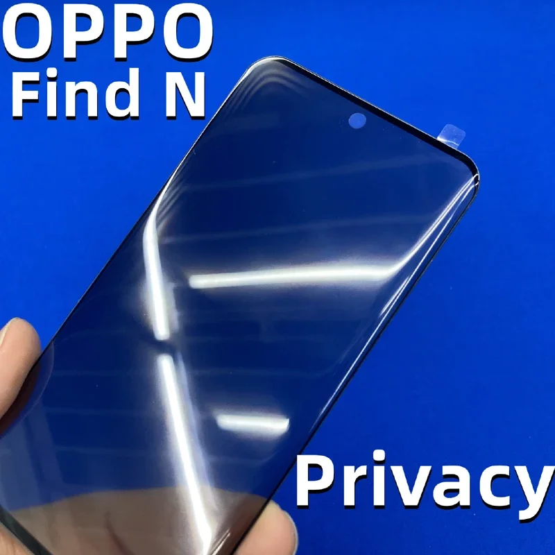 

Изогнутое закаленное 3d-стекло с полным покрытием для OPPO Find N, антишпионская Защитная пленка для экрана OPPO Find N2 Fold