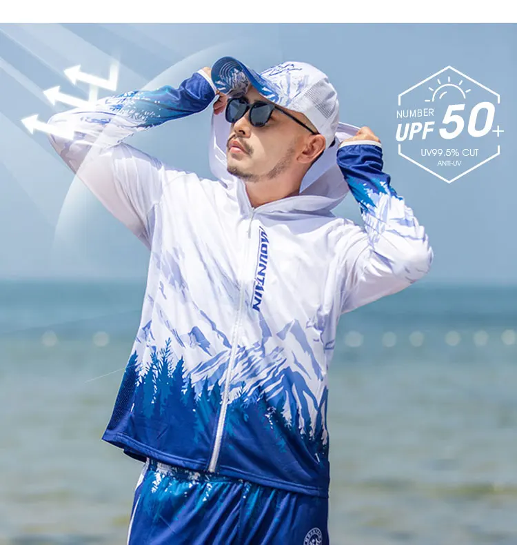 Description Picture 6 of item2024 DIAOLIAN Fishing Suits Anti-UV UPF50+ Sun Protection Quick-drying Breathable Moisture-wicking Fishing Hat T-shirt Pants