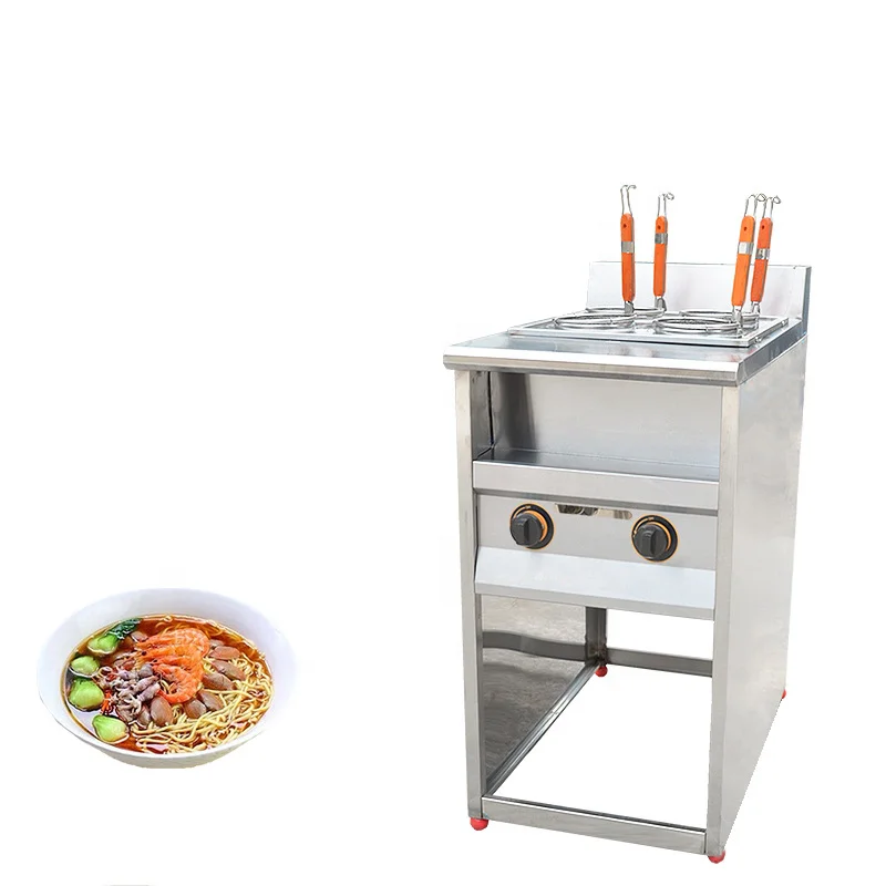 Restaurant Commercial Electric Gas Noodles Boiler Pasta Cooker Automatic Noodle Machine