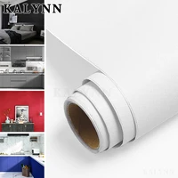 White Peel and Stick Paper,PVC Self-Adhesive Wallpaper, Vinyl Wall Paper for Kitchen Furniture,Drawer Refurbishment Wall Sticker 1