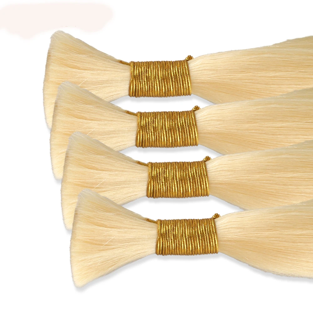 Human Hair Extensions Brazilian Human Hair Bulk 50G for Braiding