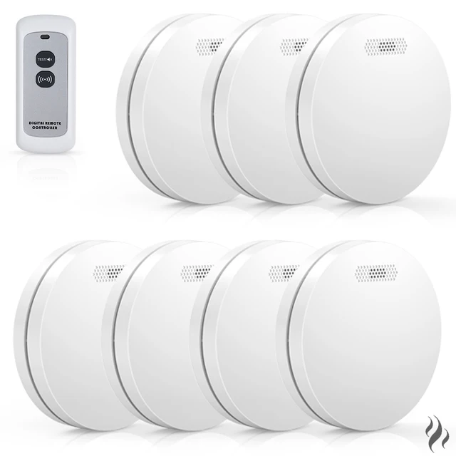 7x Smoke detectors