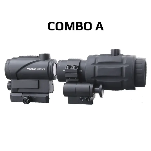 Vector Optics Centurion 1x20/30 Red Dot Sight & 3x Magnifier With