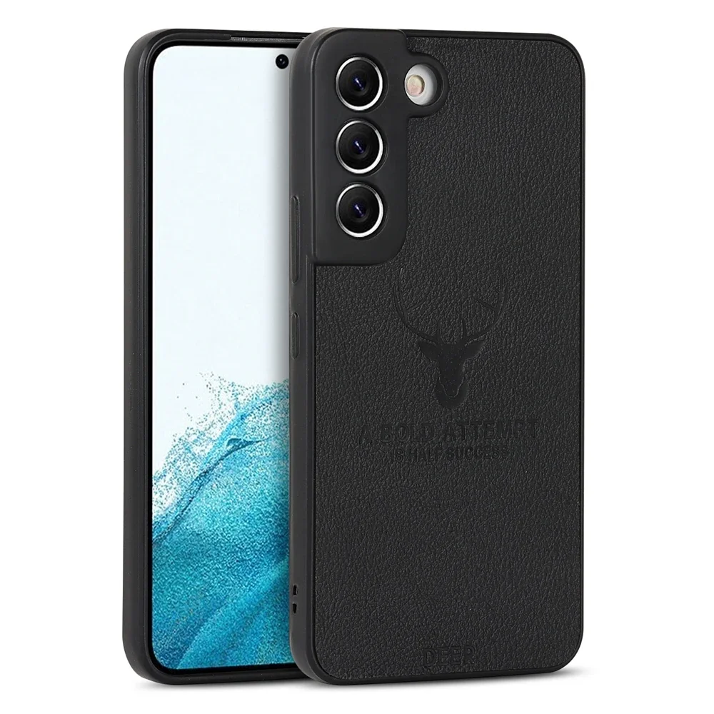 Deer Classic Soft Leather Case - Premium Design