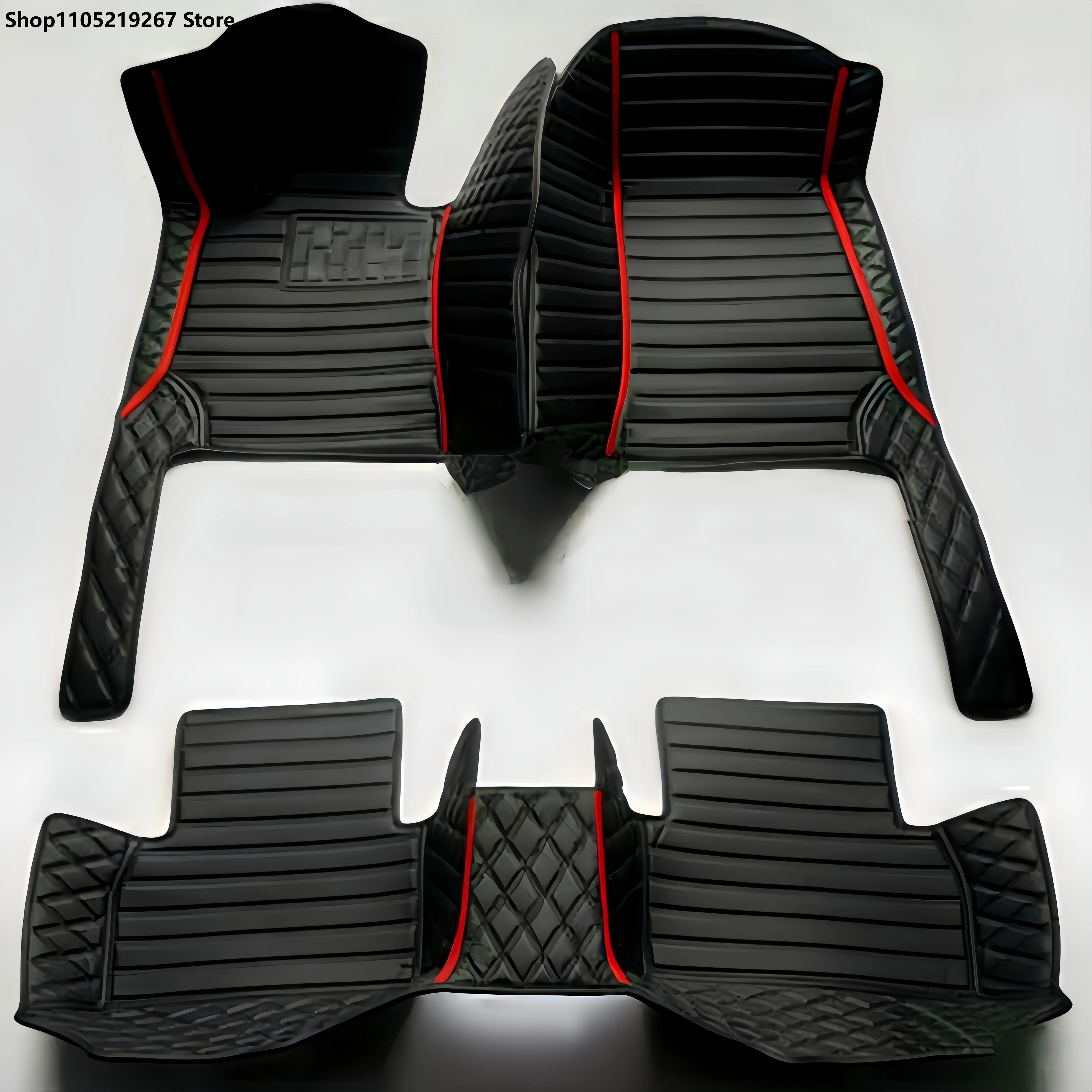 44-Black red stripe