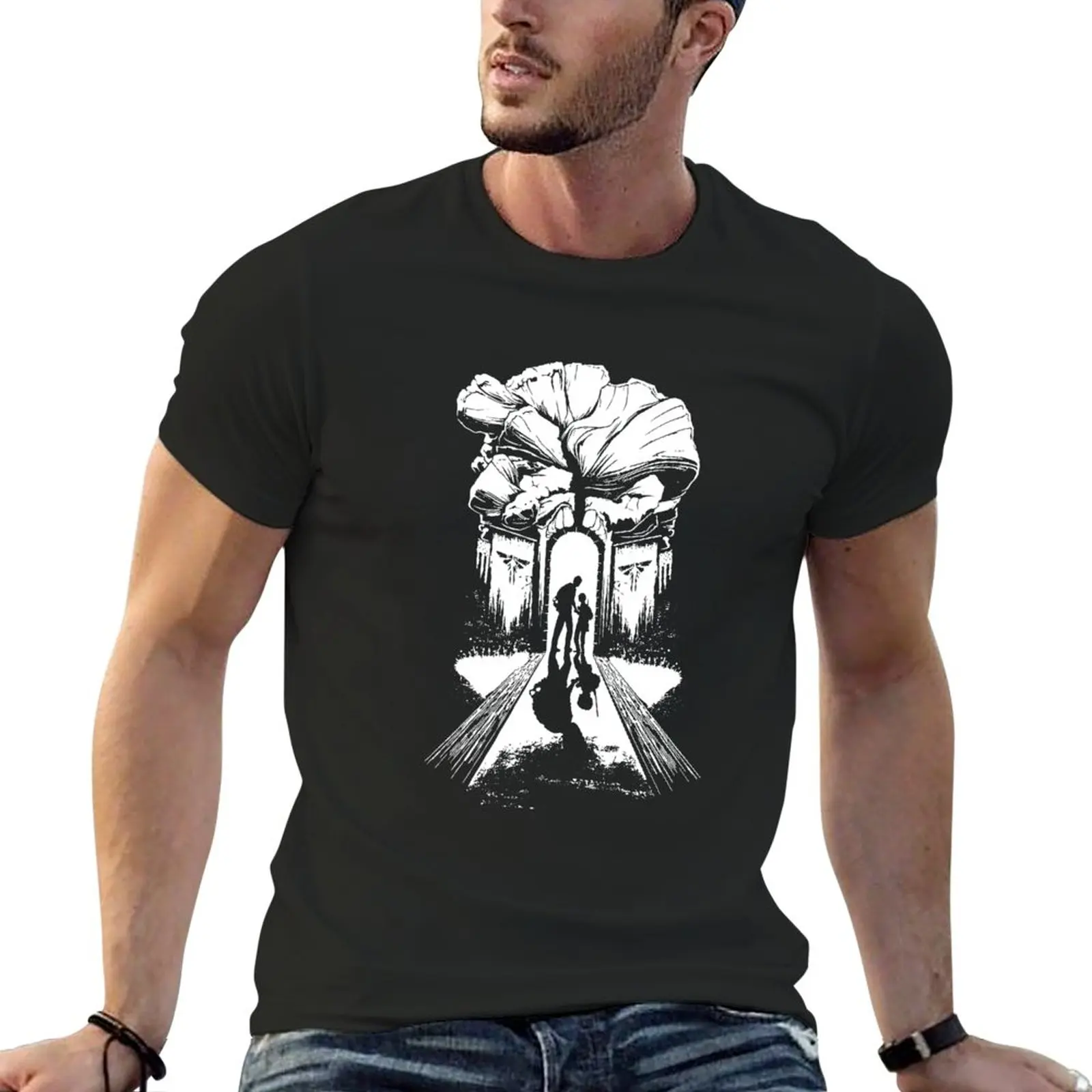 

New The Last of Us Joel And Ellie T-Shirt summer clothes Oversized t-shirt quick-drying t-shirt t-shirts man Men's t-shirt