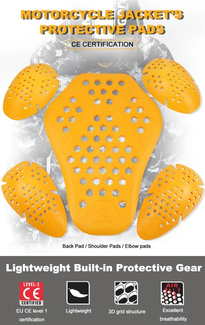 02 Armor BORLENI CE Level Back Armor Protection Pad And CE Level