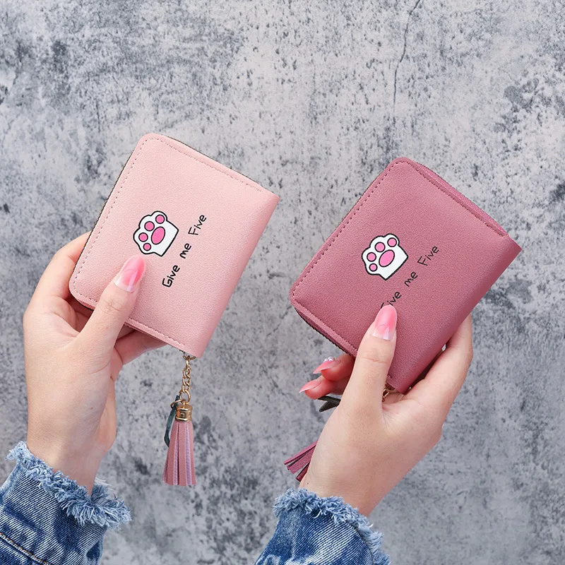 Fashion Girls Cute Cartoon Printing Square Mini Wallet Card Holder Wallet  Ladies Wallets And Purses - Buy Wallet Women Ladies Wallet Smart Wallet  Card