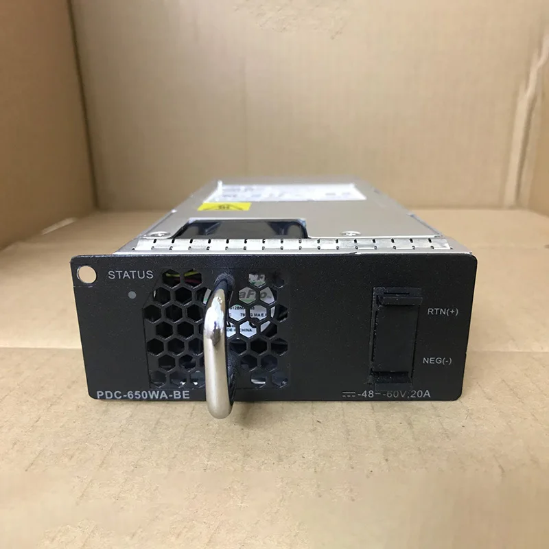 

PDC-650WA-BE S6720 Series Switch 650W DC PoE Power Supply Module 02270152