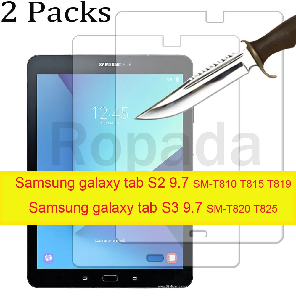 Premium 2-Pack Tempered Glass Screen Protectors