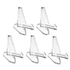 5 Pcs Display Stand Shop Casement Small Plates Acrylic Business Cards Display Coins For Exhibitions Homes High Quality 6
