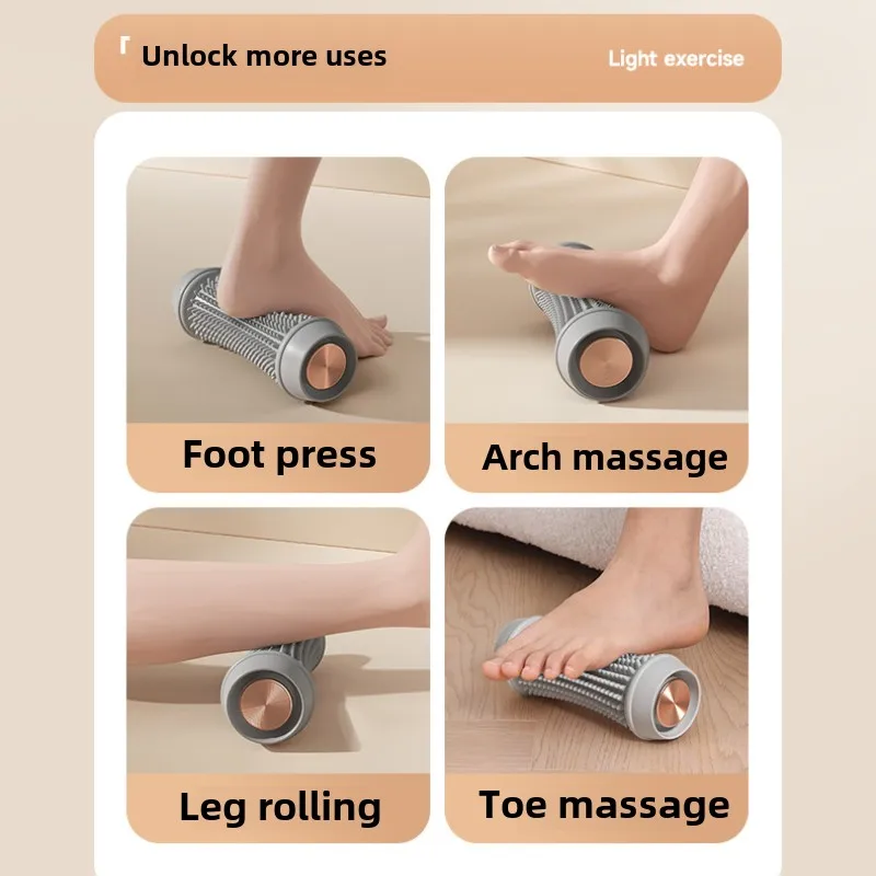 Yoga Fascial Ball Foot Massage Wheel Soles Tendons Dredging Roller Training Multi-function Exercise To Relax Muscles