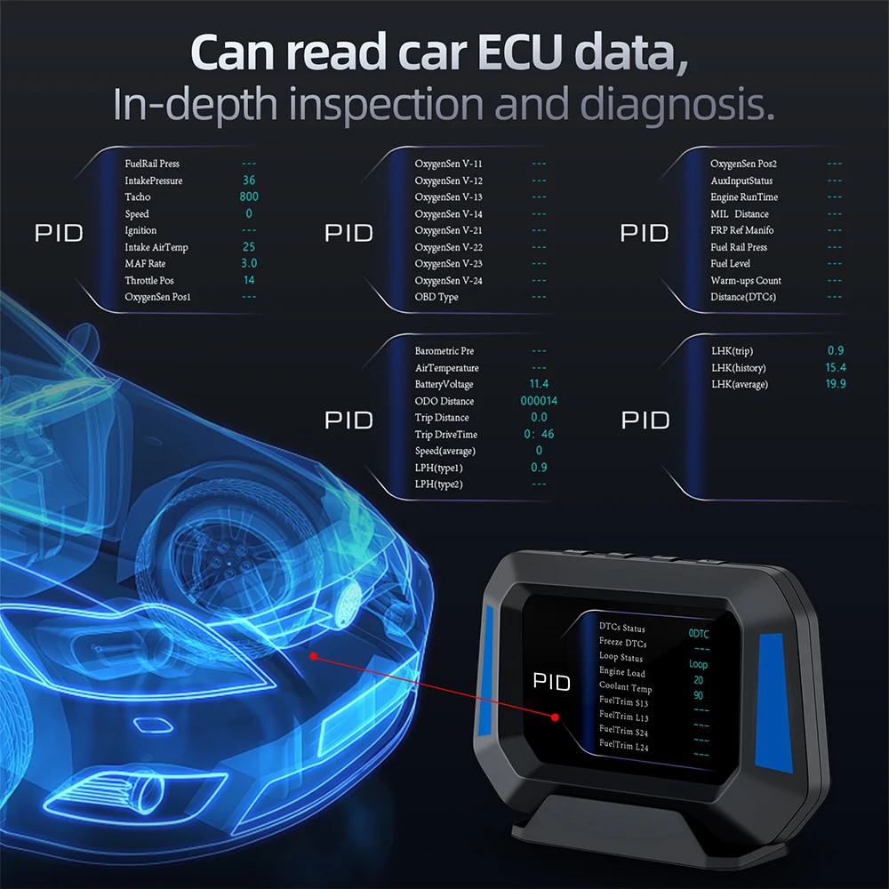 HUD ǽð ε  ý ӵ, P21 4x4 , ڵ  , ׶Ʈ GPS, ڵ ׼